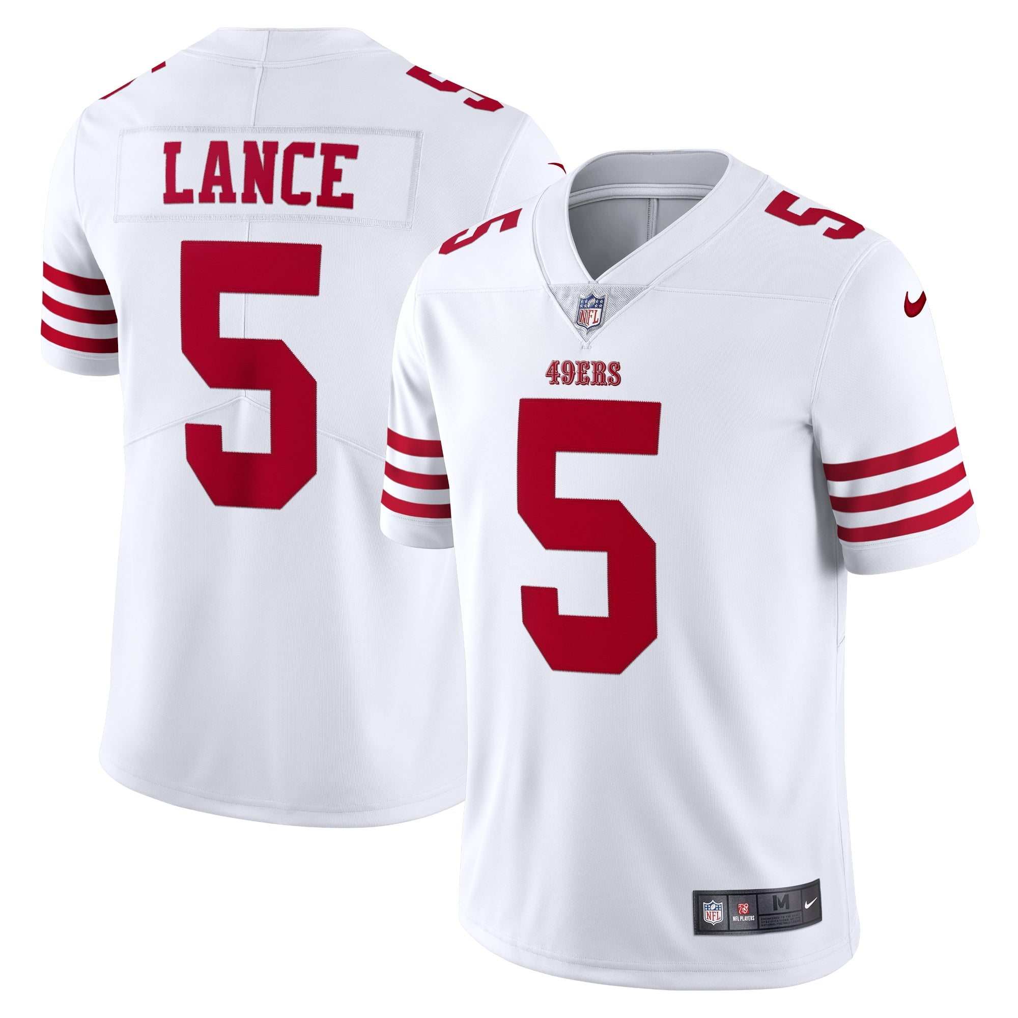 Trey Lance San Francisco 49ers Nike Vapor Limited Jersey   White