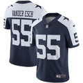 Leighton Vander Esch Dallas Cowboys Nike Alternate Vapor Limited Jersey   Navy