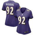 Women s Nike Justin Madubuike Purple Baltimore Ravens Game Jersey