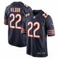 Men s Nike Kindle Vildor Navy Chicago Bears Game Jersey