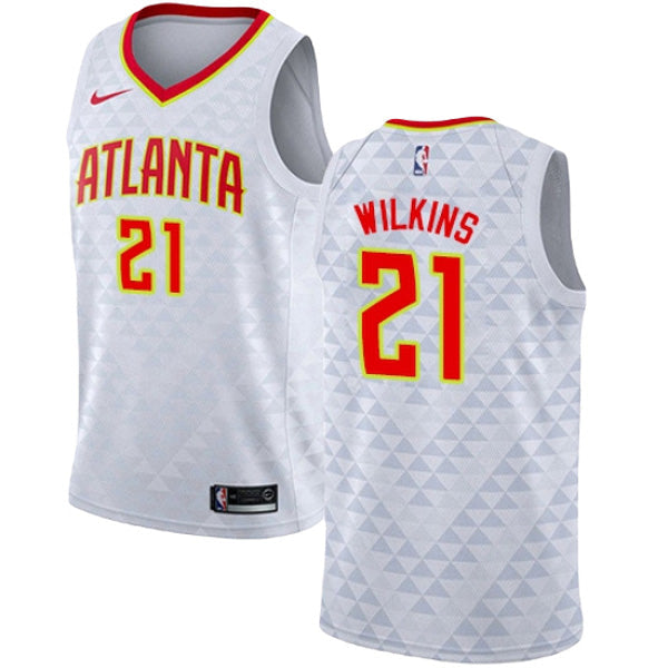 Men's Atlanta Hawks, NBA Jerseys Dominique Wilkins Association Jersey - White