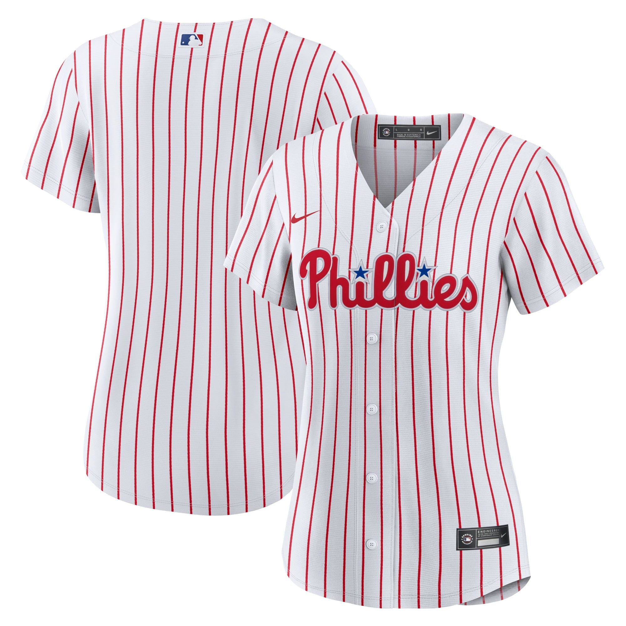 Philadelphia Phillies Nike Women's Home Replica Team Jersey - White