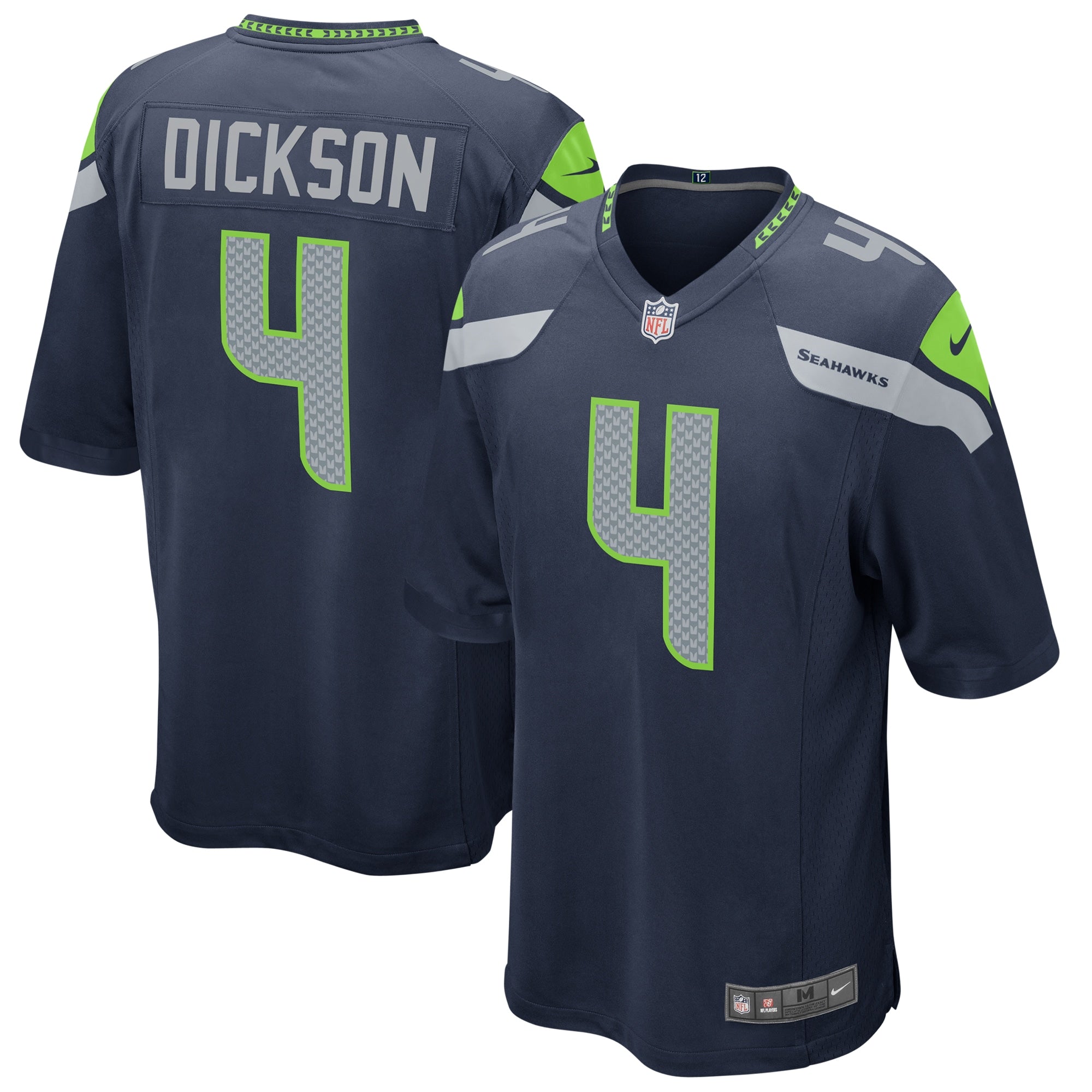 Michael Dickson Seattle Seahawks Nike Game Jersey College Navy