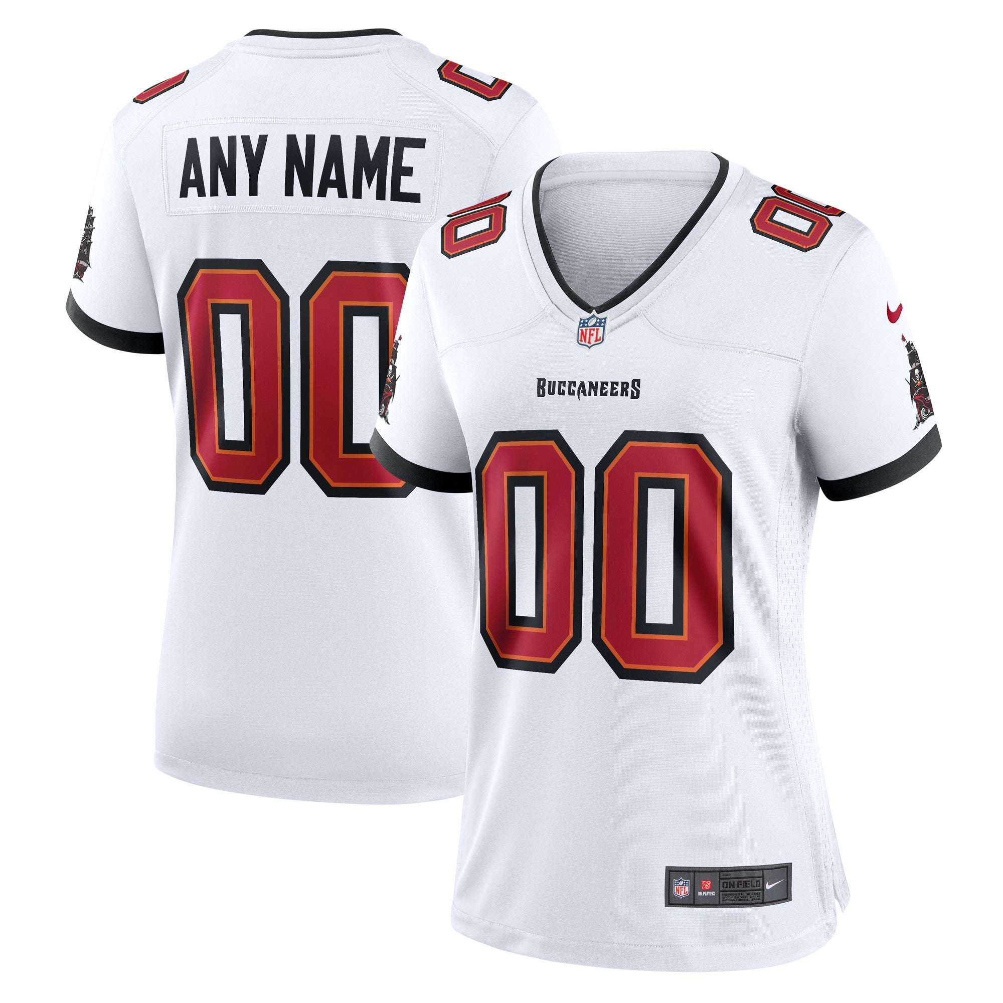 Nike Tampa Bay Buccaneers Women s Custom Game Jersey   White