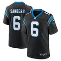 Miles Sanders Carolina Panthers Nike Game Player Jersey   Black