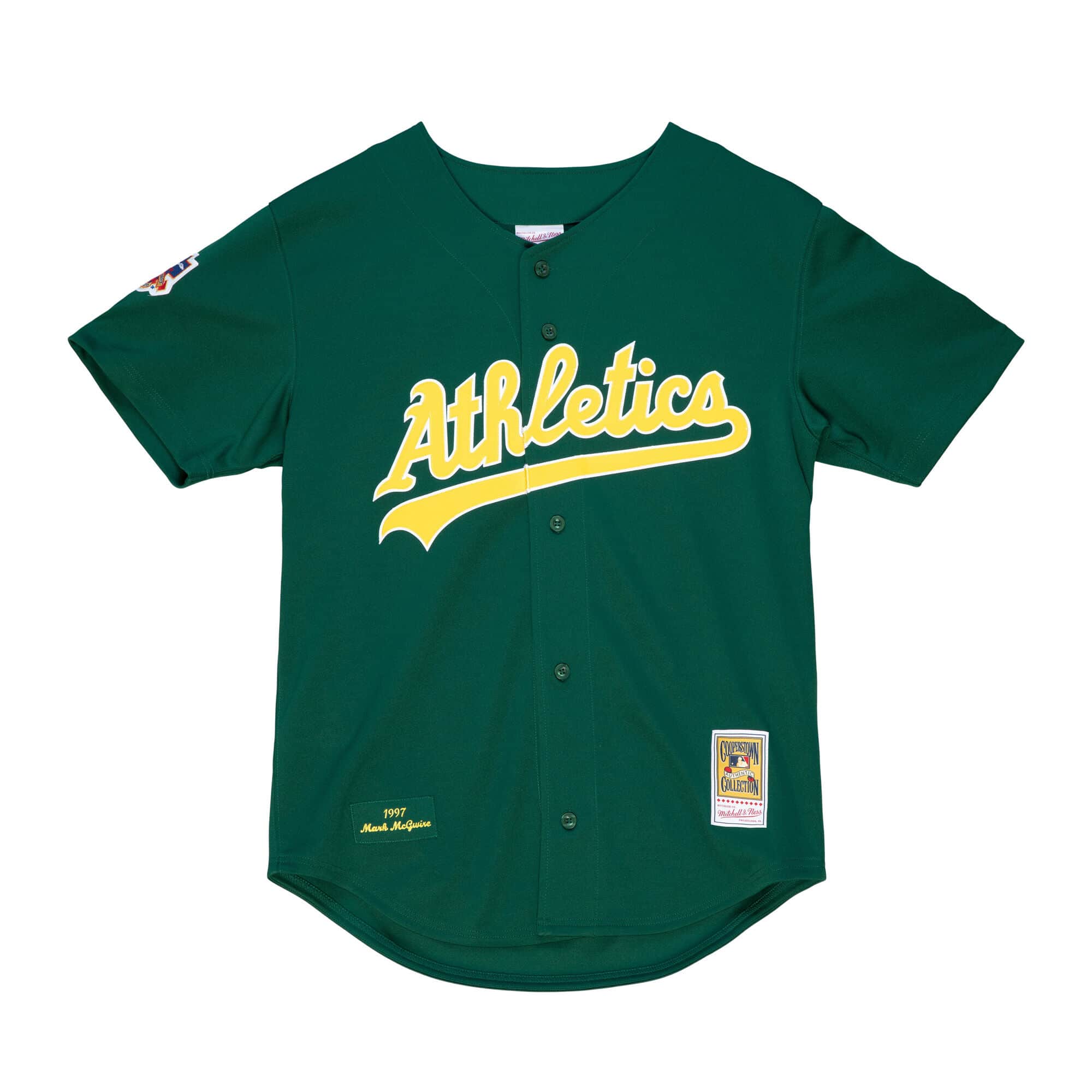 Authentic Mark Mcgwire Oakland Athletics 1997 Jersey