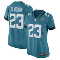 Foyesade Oluokun Jacksonville Jaguars Nike Women s Game Player Jersey   Teal