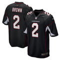 Men s Nike Marquise Brown Black Arizona Cardinals Alternate Game Player Jersey
