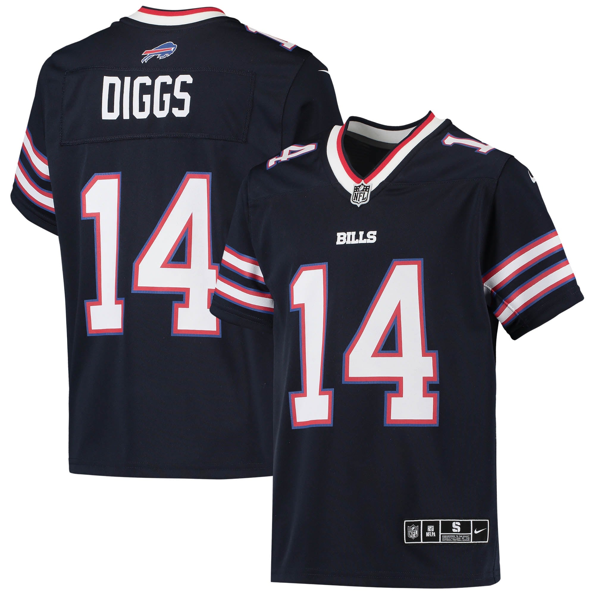 Stefon Diggs Buffalo Bills Nike Youth Inverted Team Game Jersey   Navy