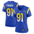 Women s Nike Kobie Turner Royal Los Angeles Rams Home Game Jersey