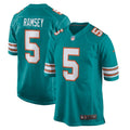 Men s Nike Jalen Ramsey Aqua Miami Dolphins Alternate Game Jersey
