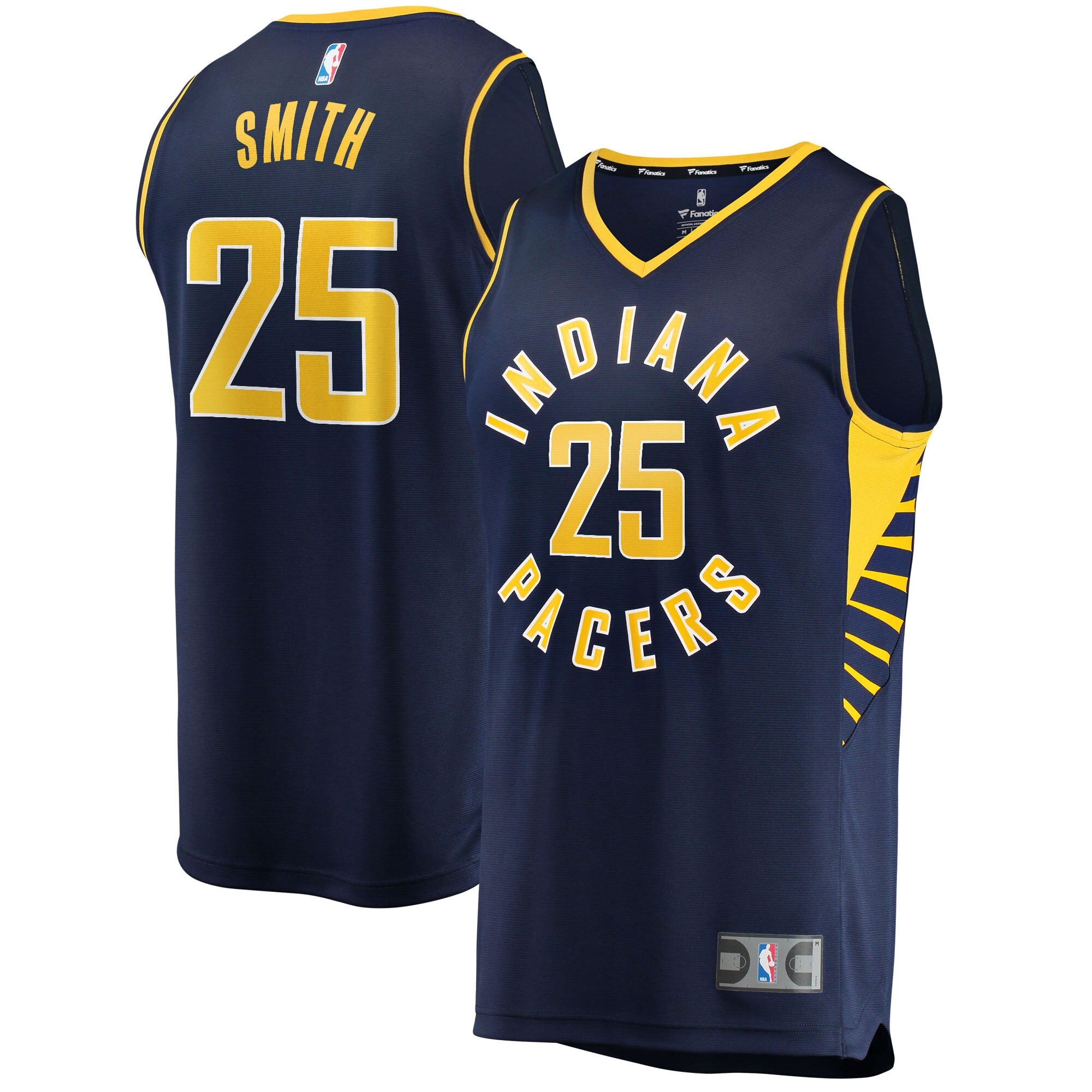 Jalen Smith Indiana Pacers Fanatics Branded 2021/22 Fast Break Replica Jersey - Icon Edition - Navy