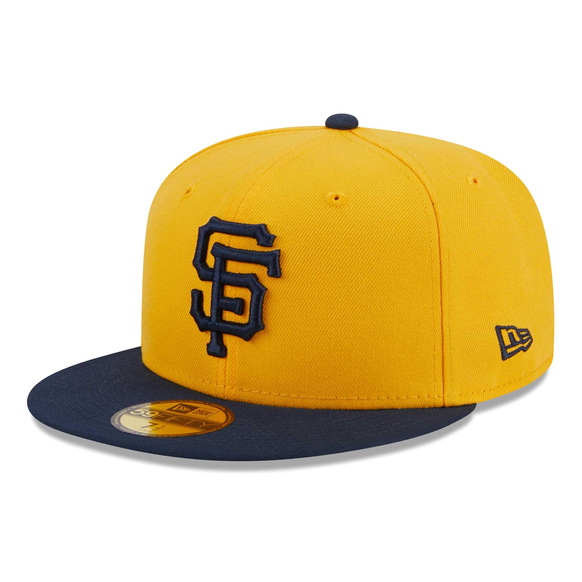 San Francisco Giants New Era Two-Tone Color Pack 59FIFTY Fitted Hat - Gold