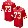 Men s Nike Nick Allegretti Red Kansas City Chiefs Game Jersey