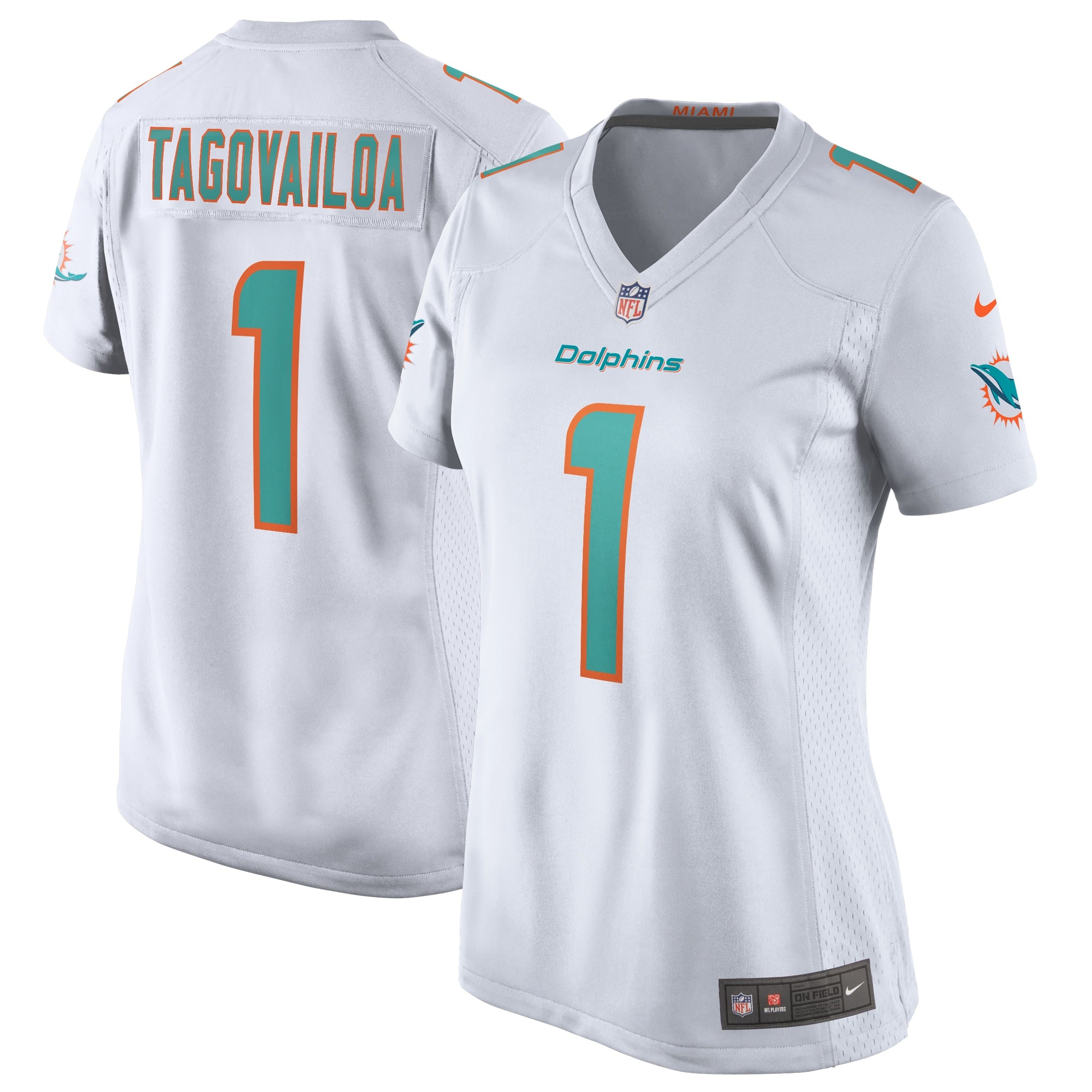 Tua Tagovailoa Miami Dolphins Nike Women s Game Jersey   White