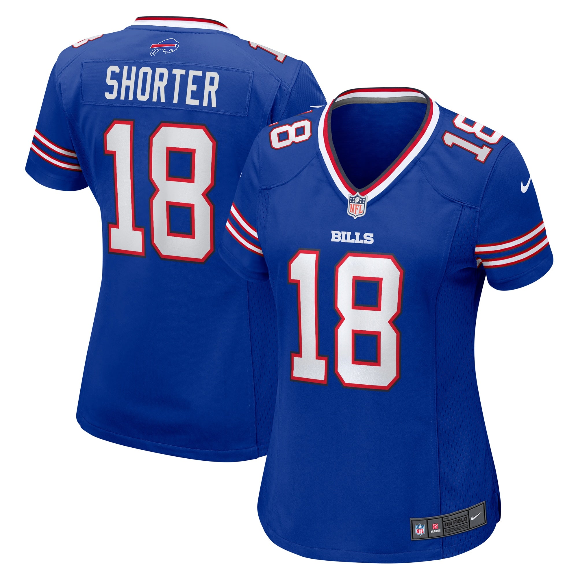 Justin Shorter Buffalo Bills Nike Women s Home Game Jersey   Royal