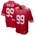 Men s Nike Javon Kinlaw Scarlet San Francisco 49ers Game Jersey