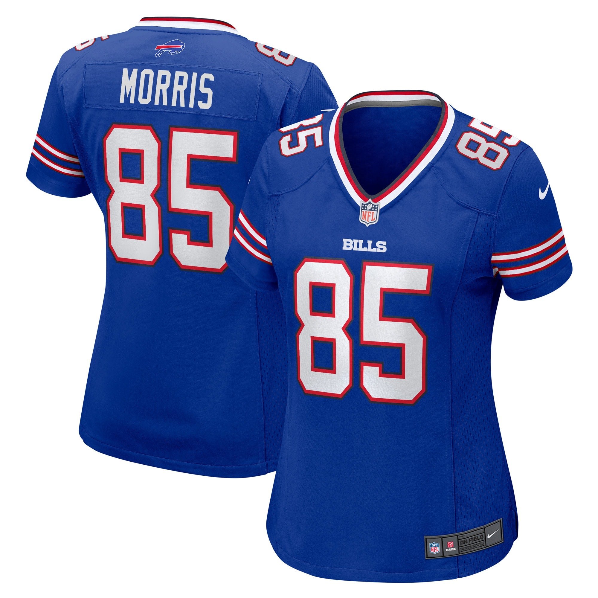 Quintin Morris Buffalo Bills Nike Women s Game Player Jersey   Royal