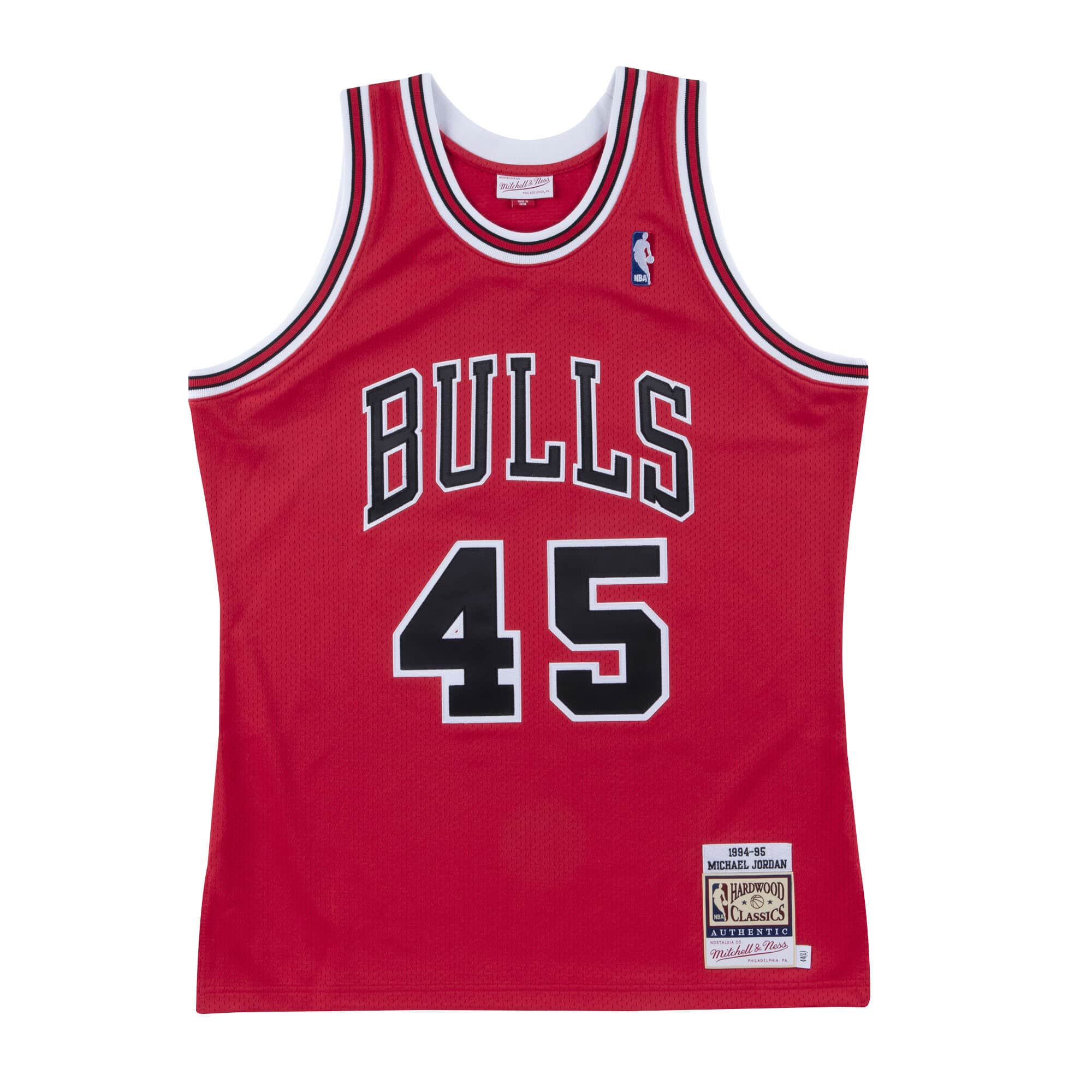 Authentic Jersey Chicago Bulls 1994-95 Michael Jordans