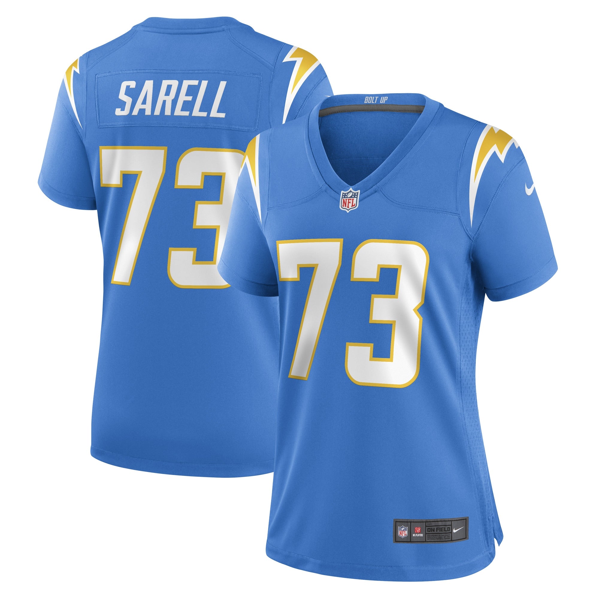 Foster Sarell Los Angeles Chargers Nike Women s Game Player Jersey   Powder Blue