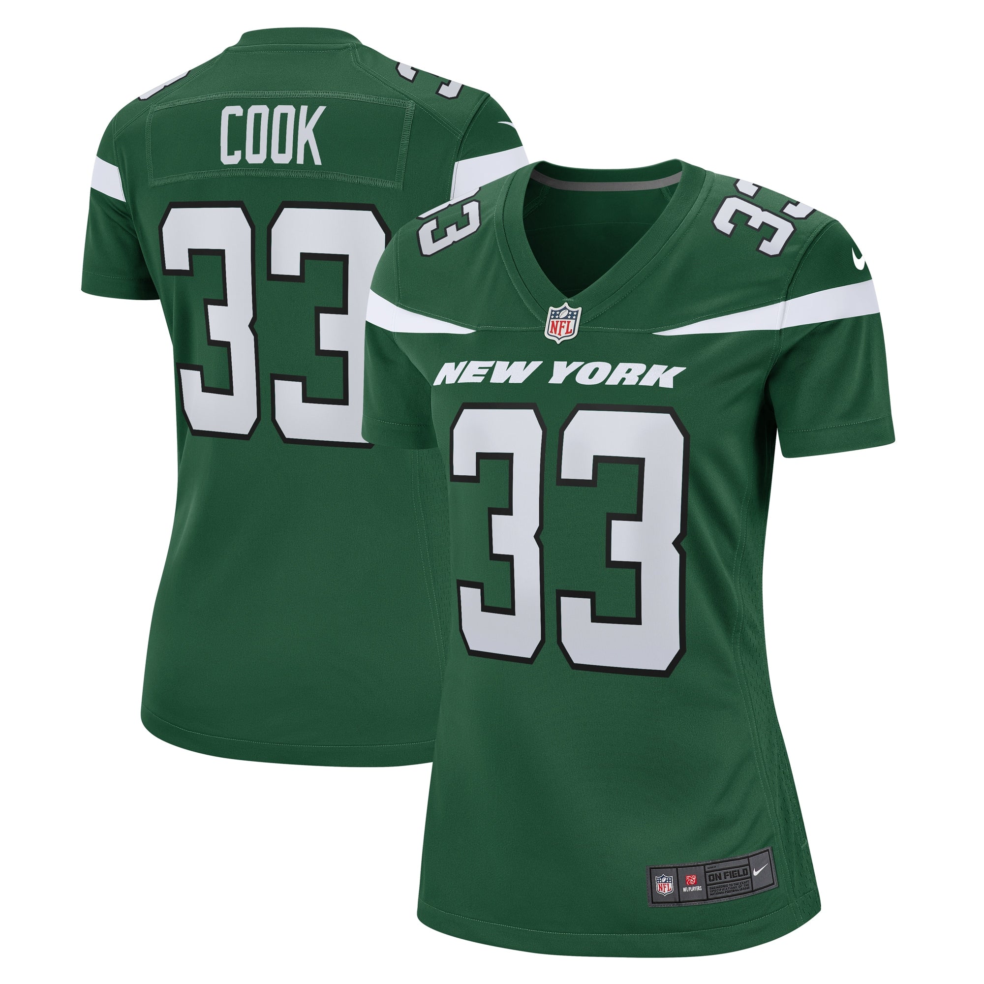 Dalvin Cook New York Jets Nike Women s Game Player Jersey   Gotham Green
