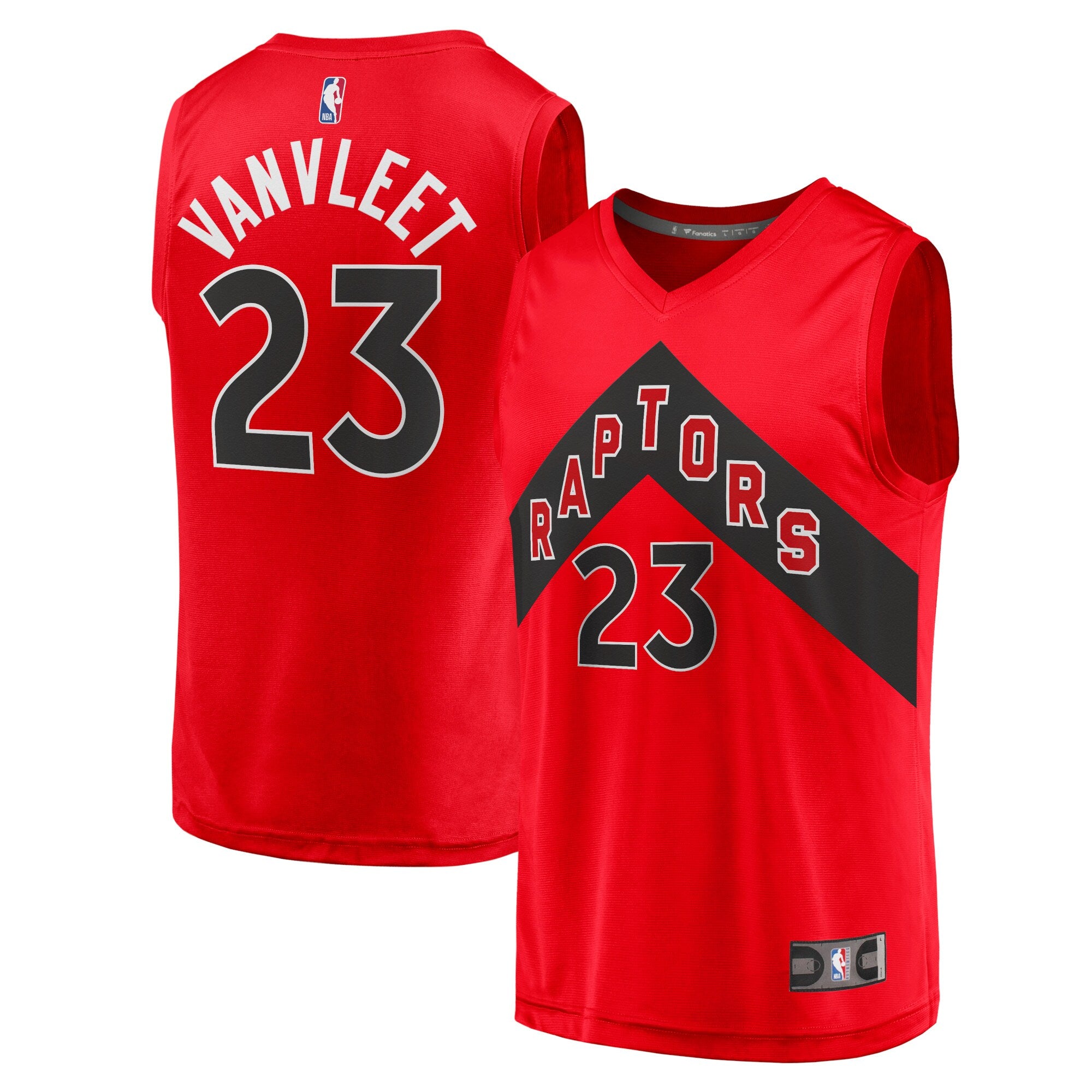 Fred VanVleet Toronto Raptors Fanatics Branded 2021/22 Fast Break Replica Jersey - Icon Edition - Red