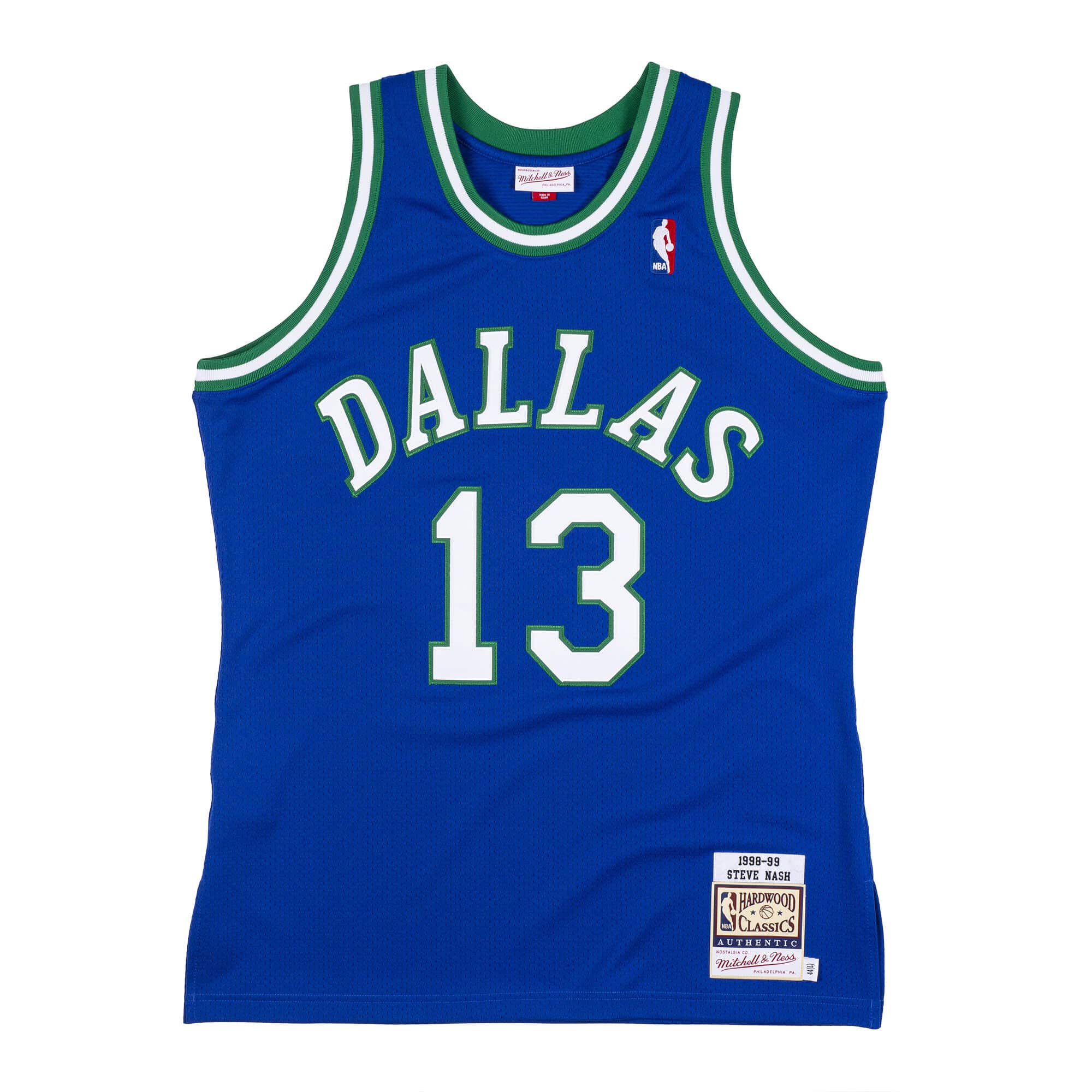 Authentic Steve Nash Dallas Mavericks 1998-99 Jersey