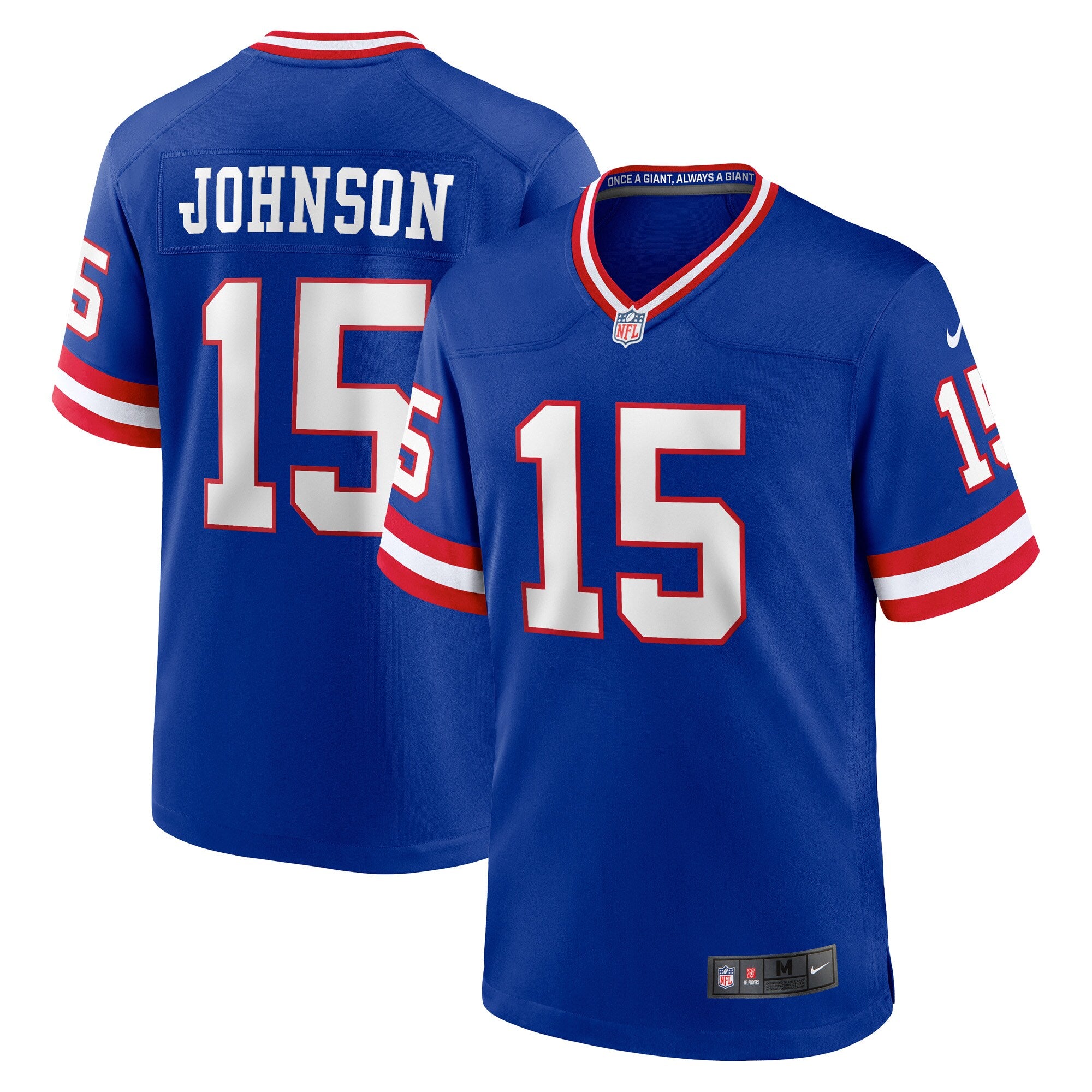 Collin Johnson New York Giants Nike Classic Player Game Jersey Royal
