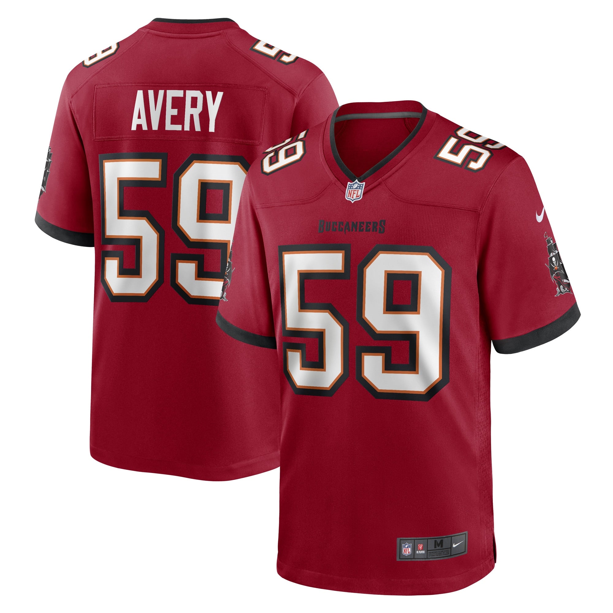 Genard Avery Tampa Bay Buccaneers Nike Game Player Jersey   Red
