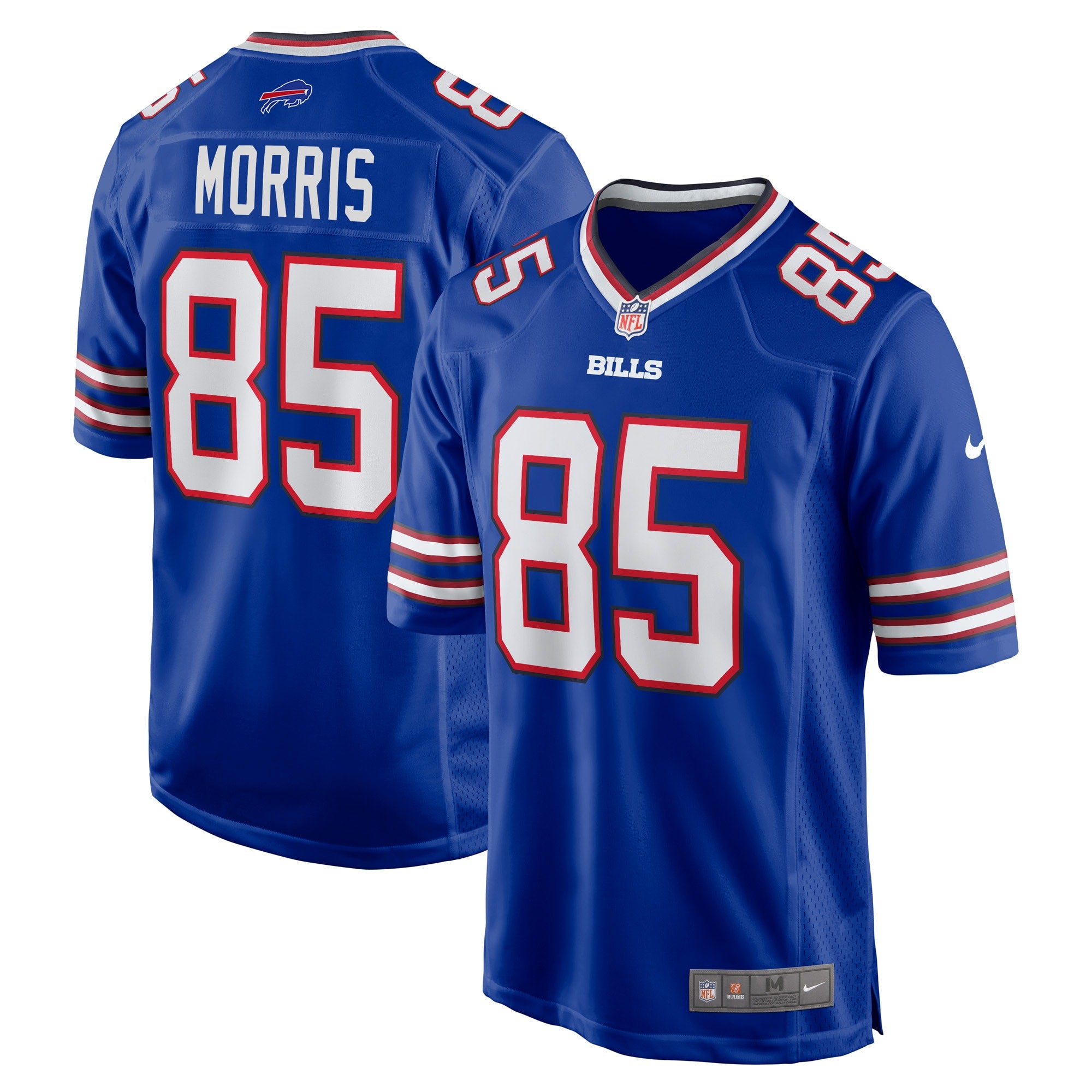 Quintin Morris Buffalo Bills Nike Game Player Jersey   Royal