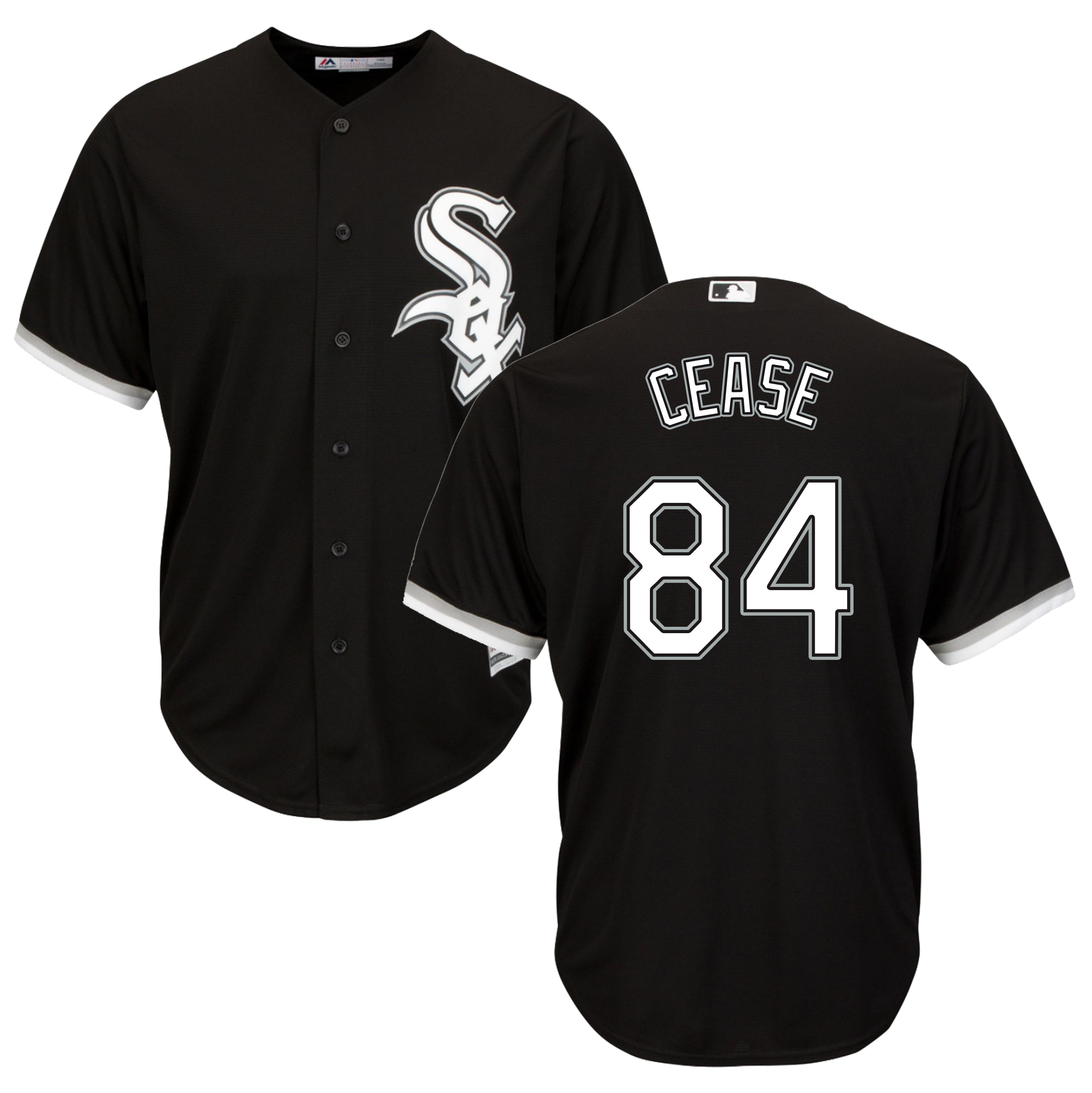 Dylan Cease Chicago White Sox Black Alternate Replica Men's Jersey