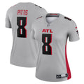 Women s Atlanta Falcons Kyle Pitts Inverted Legend Jersey Gray