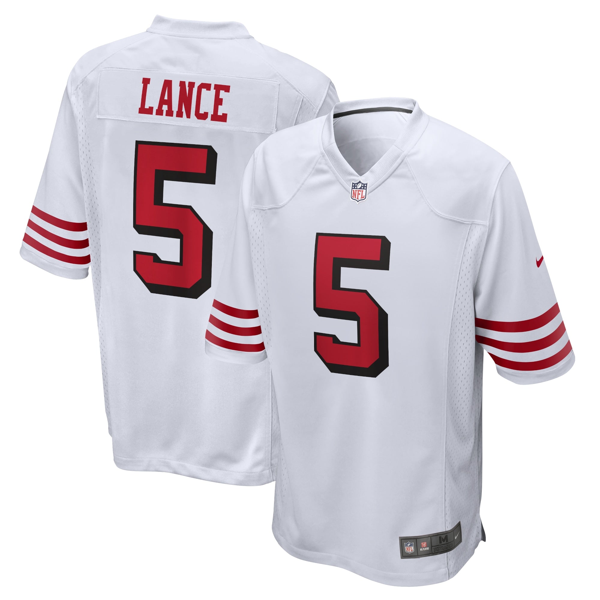 Trey Lance San Francisco 49ers Nike Alternate Game Jersey   White