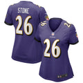 Geno Stone Baltimore Ravens Nike Women s Game Jersey   Purple