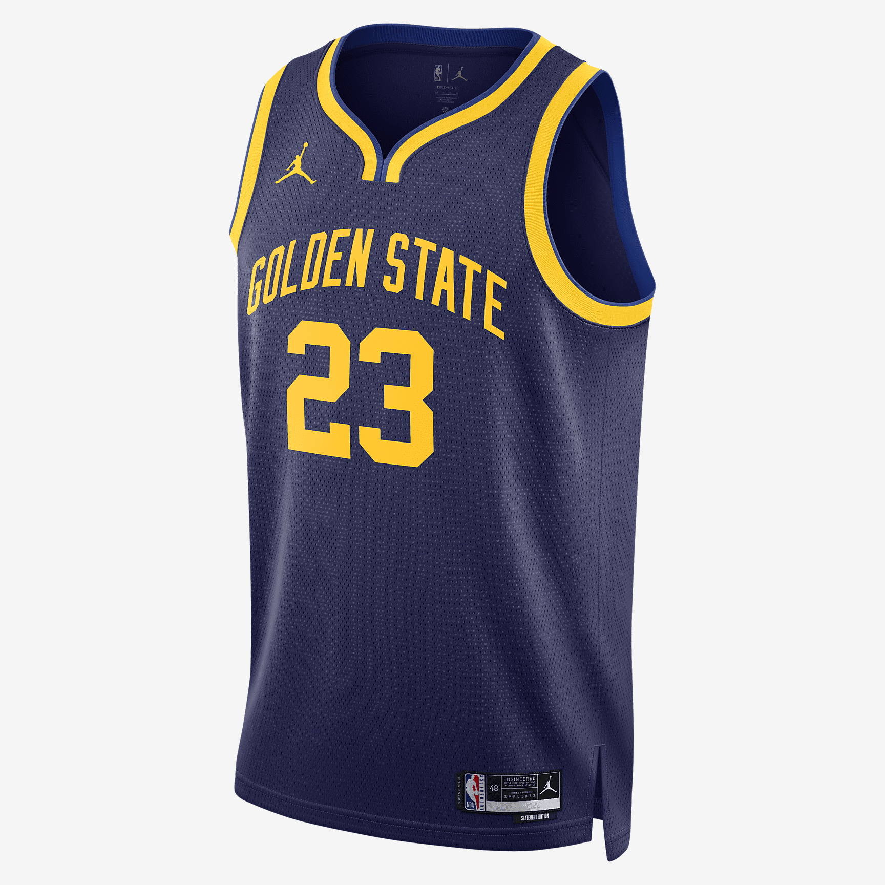 Golden State Warriors Statement Edition Jordans Dri-FIT NBA Swingman Jersey - Loyal Blue