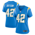 Elijah Dotson Los Angeles Chargers Nike Women s Team Game Jersey    Powder Blue