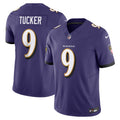 Men s Nike Justin Tucker Purple Baltimore Ravens Vapor F.U.S.E. Limited Jersey