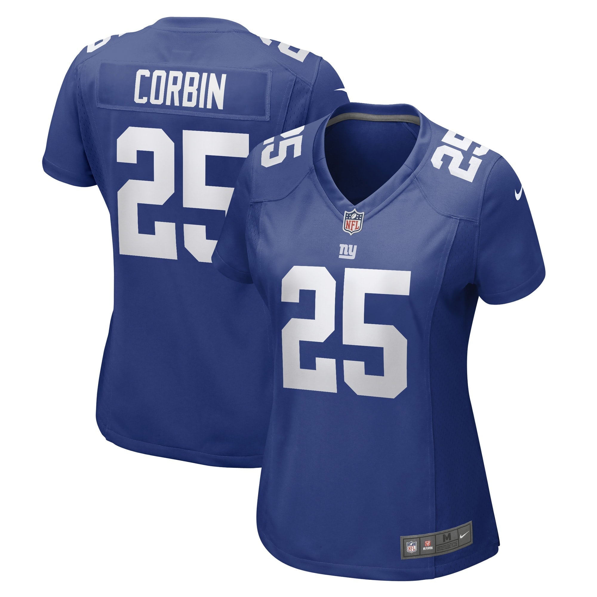 Women s Nike Jashaun Corbin Royal New York Giants Game Player Jersey