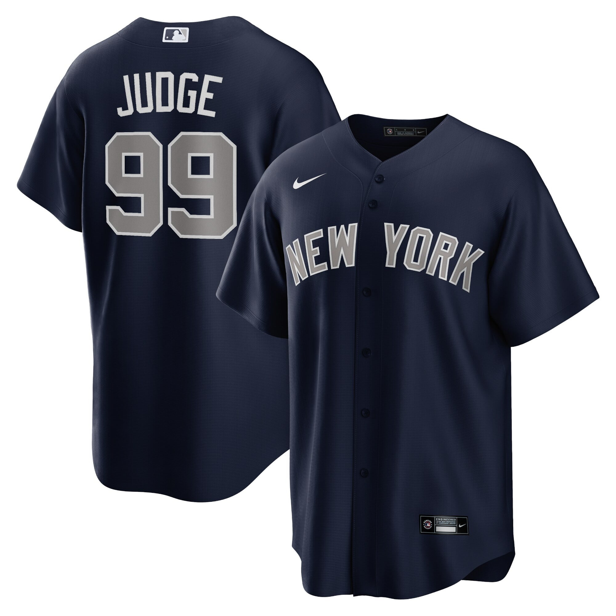 Men's Nike Aaron Judge Navy New York Yankees Alternate Replica Player Name Jersey