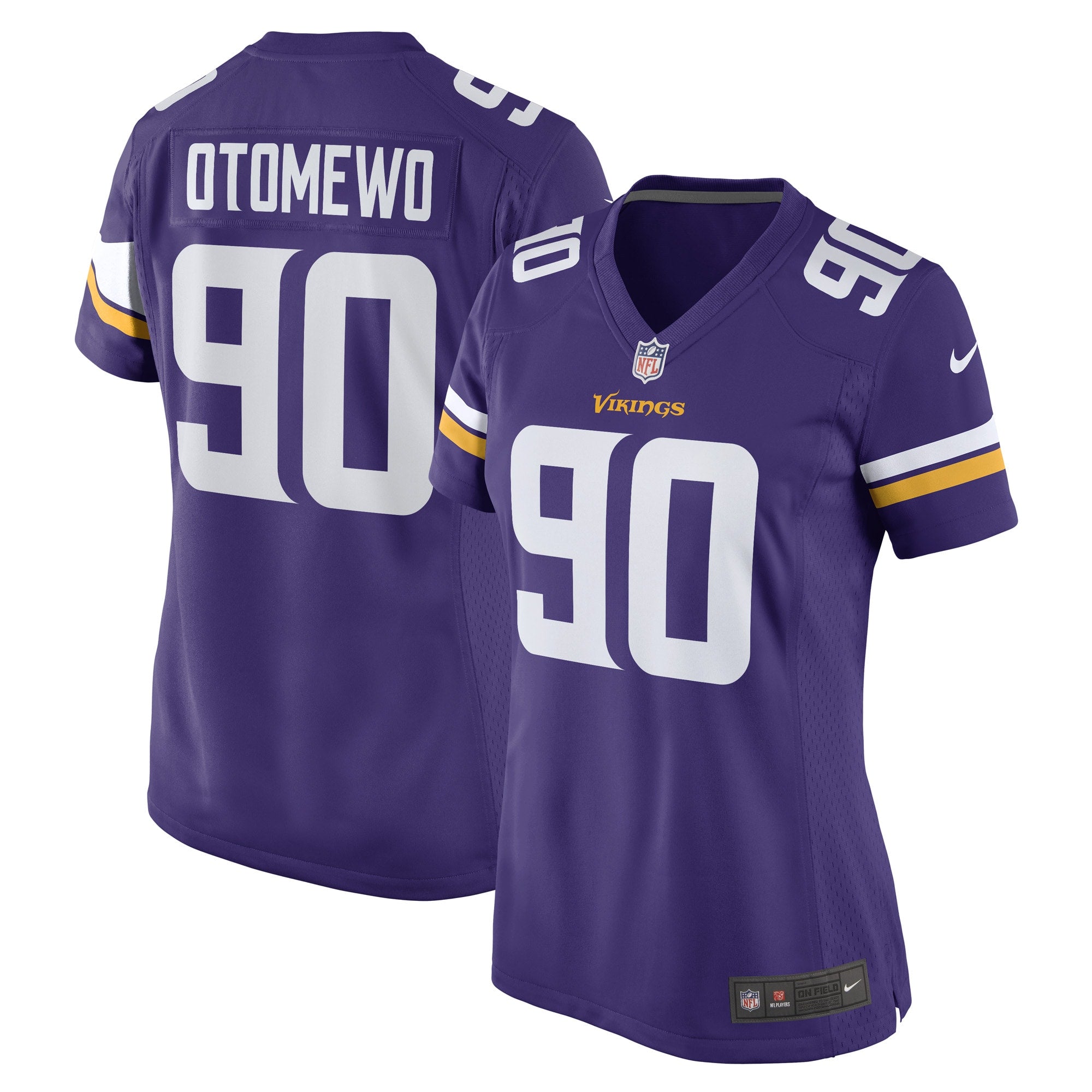 Esezi Otomewo Minnesota Vikings Nike Women s Game Player Jersey   Purple