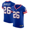 Men s Nike Saquon Barkley Royal New York Giants Classic Vapor Elite Player Jersey