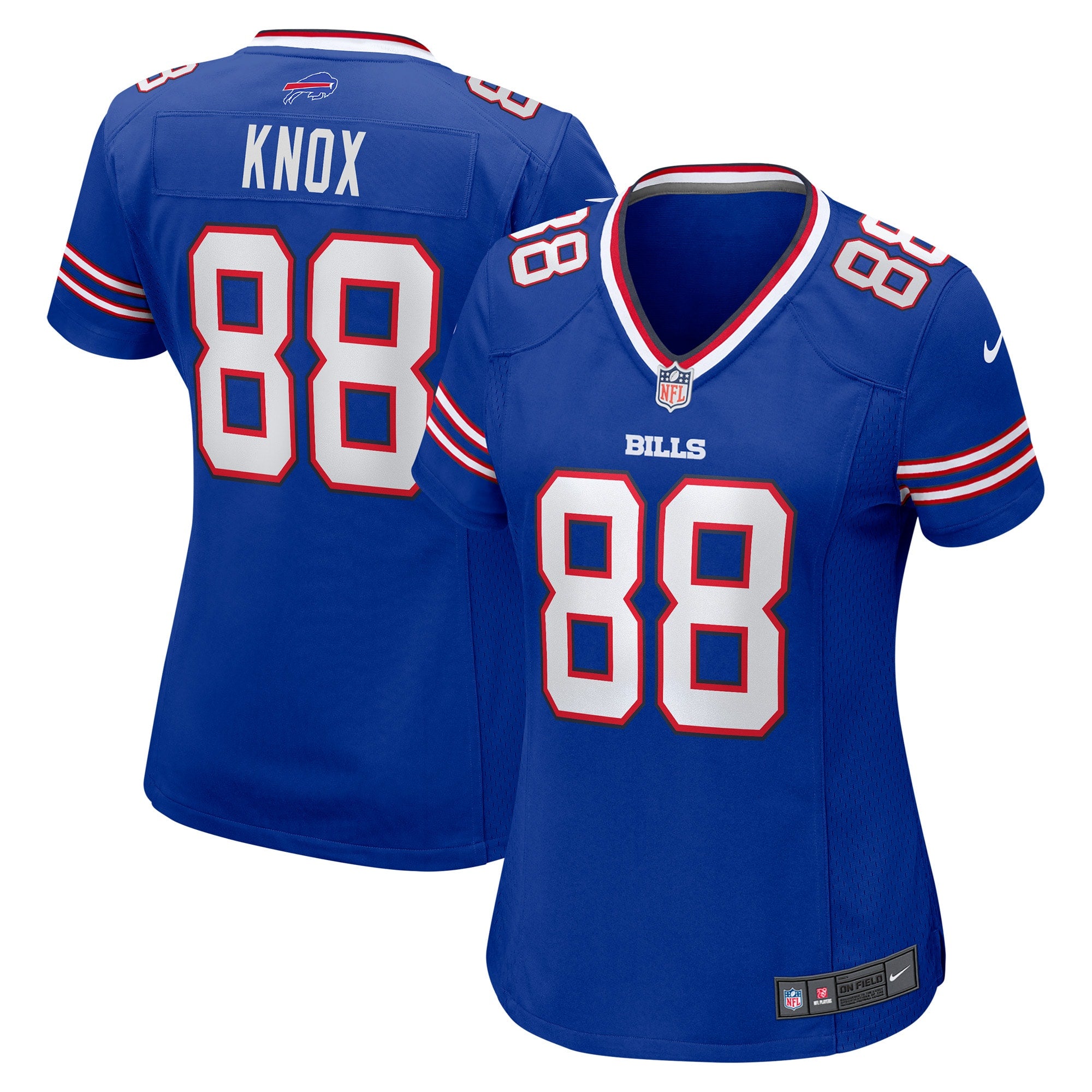 Dawson Knox Buffalo Bills Nike Women s Game Jersey   Royal
