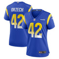 Women s Nike Matthew Orzech Royal Los Angeles Rams Game Jersey