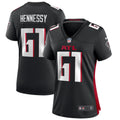 Women s Nike Matt Hennessy Black Atlanta Falcons Game Jersey