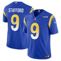 Men s Nike Matthew Stafford Royal Los Angeles Rams Vapor F.U.S.E. Limited Jersey