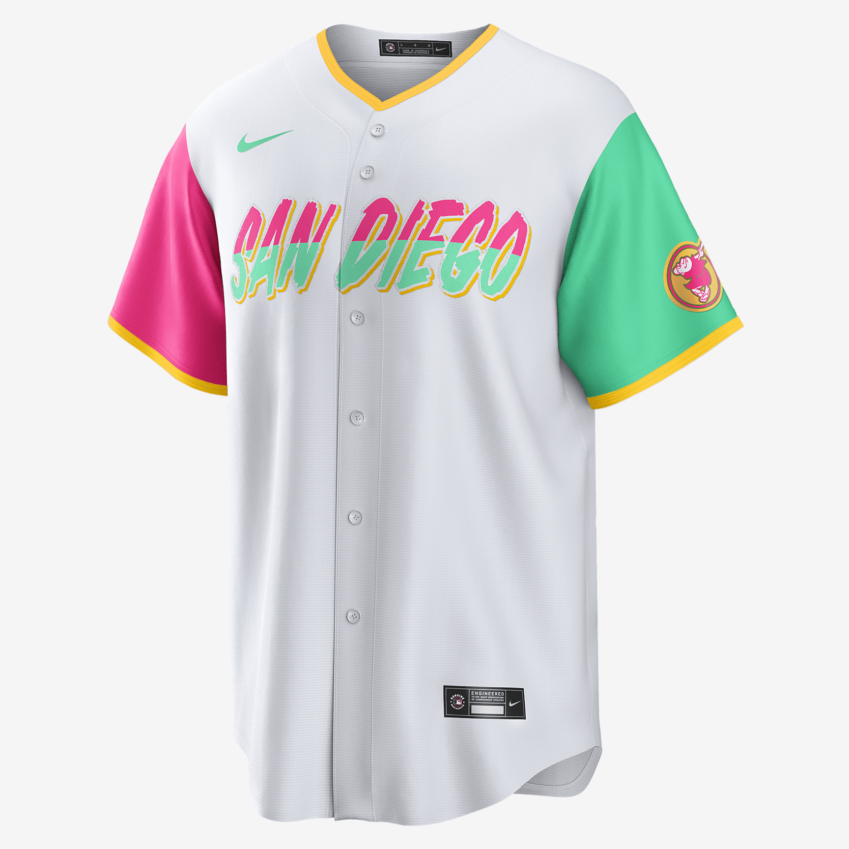 MLB San Diego Padres City Connect (Blake Snell) Men's Replica Baseball Jersey - White