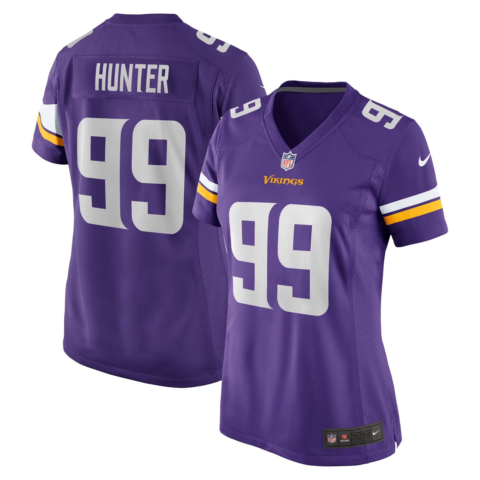 Danielle Hunter Minnesota Vikings Nike Women s Game Jersey   Purple