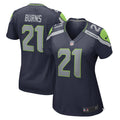 Artie Burns Seattle Seahawks Nike Women s Game Player Jersey College Navy