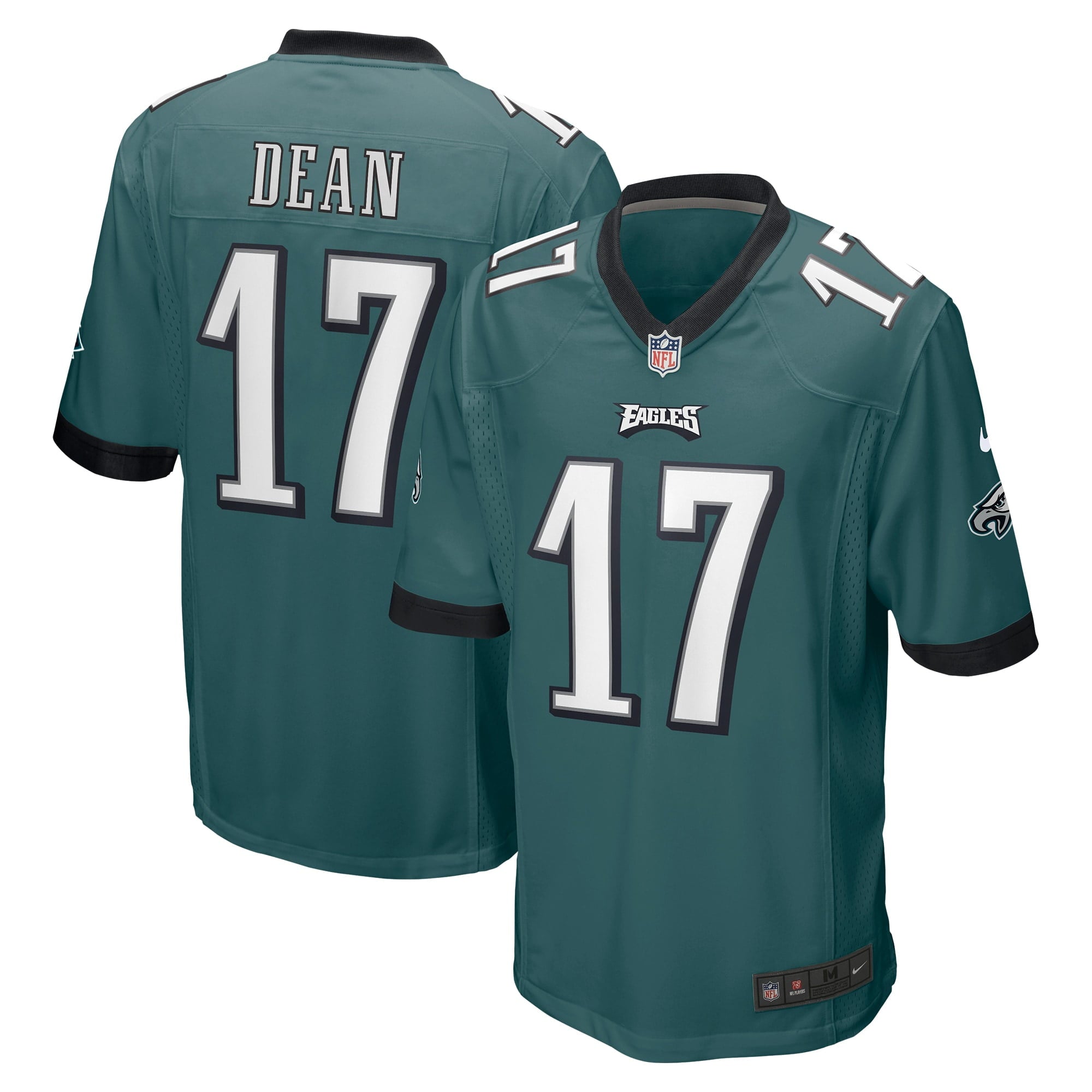 Men s Nike Nakobe Dean Green Philadelphia Eagles Player Game Jersey