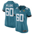 Darryl Williams Jacksonville Jaguars Nike Women s Game Player Jersey   Teal